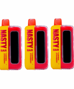 Nasty 20000 Puffs Disposable Vape 50mg - Cushman Strawberry - 3 Pack