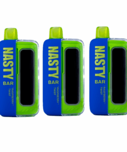 Nasty 20000 Puffs Disposable Vape 50mg - Raspberry Twist - 3 Pack
