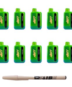 Nasty 9000 Puff Rechargeable Disposable Vape 5% Honeydew 10 Pack
