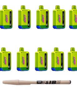 Nasty 9000 Puff Rechargeable Disposable Vape 5% Tropical Cherry 10 Pack