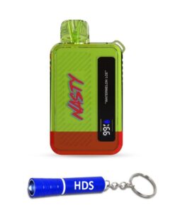 Nasty Bar 10000 Puff 50mg Disposable Vape - Watermelon Ice with HDS Torch