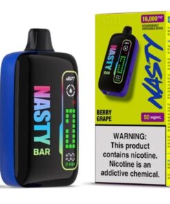 Nasty Bar 16K Double Pack - Cherry Peach Raspberry & Berry Grape