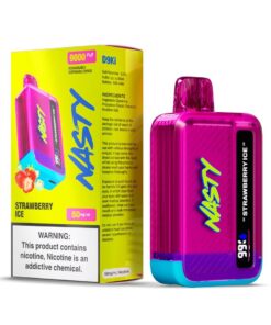 Nasty Bar Strawberry Ice 9000 Puffs Disposable Vape