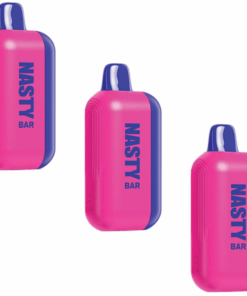 Nasty Disposable Rechargeable Vape 14000 -Puff White Peach Raspberry 3 Pack