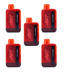 Nasty Disposable Rechargeable Vape 8500 puff 50mg - Fizzy Cherry 5Pack