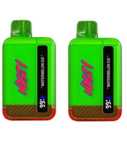 Nasty Disposable Rechargeable Vape 8500 puff 50mg - Watermelon Ice 2 Pack