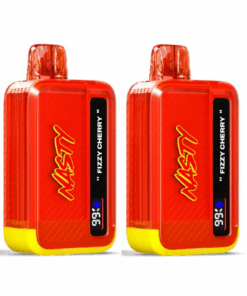 Nasty Disposable Rechargeable Vape 9000 puff - Fizzy Cherry 2 Pack