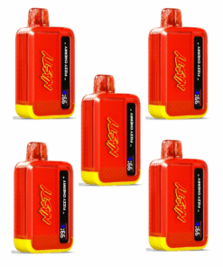 Nasty Disposable Rechargeable Vape 9000 puff - Fizzy Cherry 5 Pack