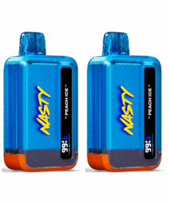 Nasty Disposable Rechargeable Vape 9000 puff - Peach Ice 2 Pack