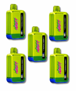Nasty Disposable Rechargeable Vape 9000 puff - Tropical Cherry 5 Pack