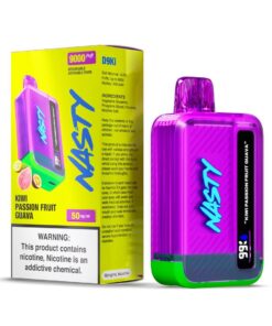 Nasty Kiwi Passionfruit Guava 9000 Puffs Disposable Vape