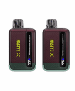 Nasty Rechargeable Vape 9000 Puffs X-Nic - Blackcurrant Berries - 2 Pack