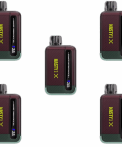 Nasty Rechargeable Vape 9000 Puffs X-Nic - Blackcurrant Berries - 5 Pack