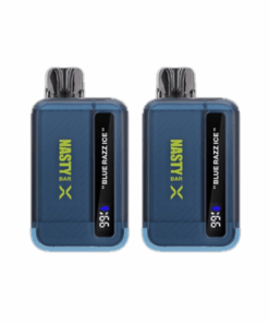 Nasty Rechargeable Vape 9000 Puffs X-Nic - Blue Razz Ice - 2 Pack