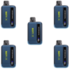 Nasty Rechargeable Vape 9000 Puffs X-Nic - Blue Razz Ice - 5 Pack