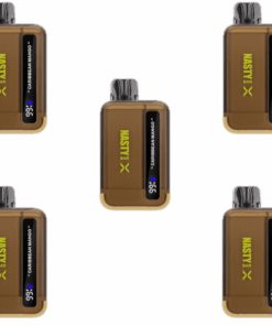 Nasty Rechargeable Vape 9000 Puffs X-Nic - Caribbean Mango - 5 Pack