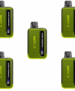 Nasty Rechargeable Vape 9000 Puffs X-Nic - Cranberry Grape - 5 Pack