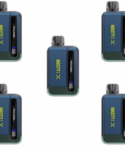 Nasty Rechargeable Vape 9000 Puffs X-Nic - Menthol - 5 Pack