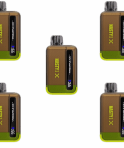 Nasty Rechargeable Vape 9000 Puffs X-Nic - Pineapple Ice - 5 Pack