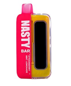 Nasty Vapes Strawberry Mint Lemonade Disposable Vape With 3 Mode Setting