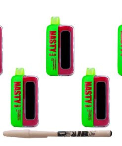 Nasty XL 20000 Strawberry Watermelon Ice Rechargeable Vape 5% 5 Pack