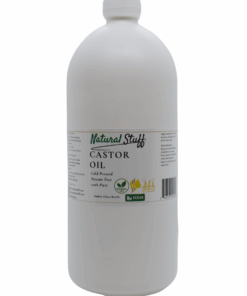 Natural Stuff 100% Premium Pure Cold-Pressed Hexane Free Castor Oil - 500 ml