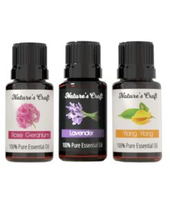 Nature's Craft 3 Pack Essential Oils - The Florals