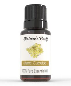 Nature's Craft Pure May Chang (Litsea Cubeba) Essential Oil 10ml