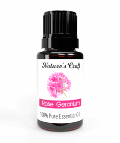 Nature's Craft Pure Rose Geranium Essential Oil 10ml