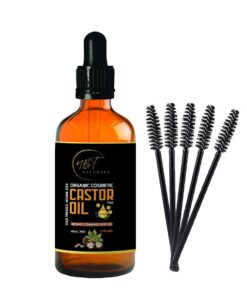 NBT Naturals-Certified Organic Cold-Pressed Hexane-Free-Castor Oil 100mls - 6 Pack