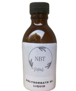 NBT Naturals - Polysorbate 80 (DIY Cosmetics) - 5000 ml