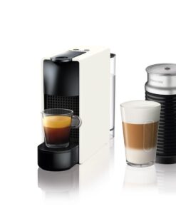 Nespresso - Essenza Mini C30 Espresso & Lungo Coffee Machine & Aeroccino - White
