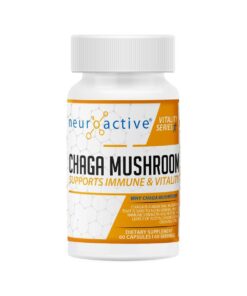 NeuroActive - Chaga Mushroom 30% Extract - 60's - Immune Support Supplement