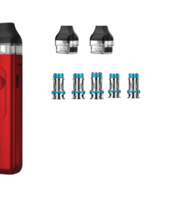 Nevoks Feelin Vape Pod Kit Plus 2 Pods and 5 Coils 0.8-ohm 1000mah - Red, Black