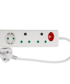 Nexus - Multi Plug - 2 x 3Pin - 1 x Shucko