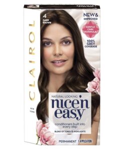 Nice 'n Easy Permanent Hair Colour Cr me - Dark Brown 4