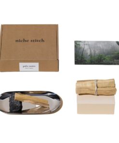 Niche Stitch - Palo Santo Incense Gift Set - Wood Sticks