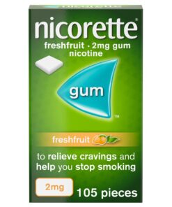 Nicorette Gum Freshfruit 2Mg 105 Pieces