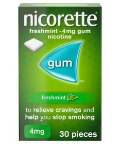 Nicorette Gum Freshmint 4Mg 30 Pieces