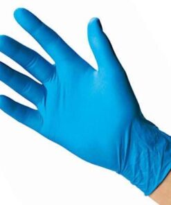 Nitrile Blue Powder Free Non Latex Gloves - Box of 100 - M