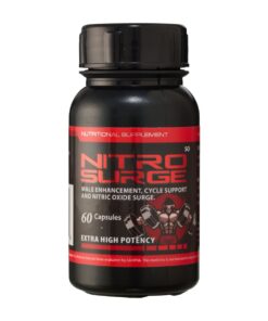 Nitro Surge Male Enhancement, Cycle Support & Nitric Oxide Surge - 60s