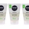 Nivea Men - Face Wash Sensitive (3 x 100ml)