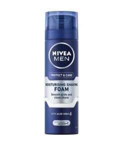 NIVEA MEN Protect & Care Moisturising Shaving Foam, 200ml