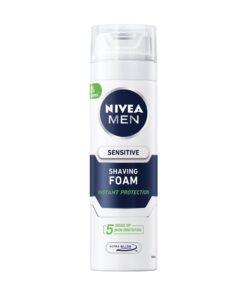 NIVEA MEN Sensitive Shaving Foam, with Chamomile and Vitamin E, 200ml