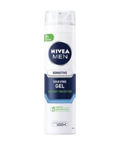 NIVEA MEN Sensitive Shaving Gel, with Chamomile and Vitamin E, 200ml