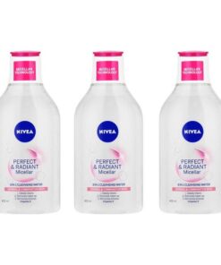 Nivea Perfect & Radiant Micellar 3 In 1 Cleansing Water - 3x 400ml