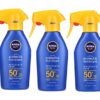 NIVEA Sun - Sun SPF50+ Protect & Moisture Spray (3 x 300ml)