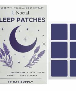 Noctal Sleep Patches, Deep Rest Aid And Insomnia Relief, 30 Patches