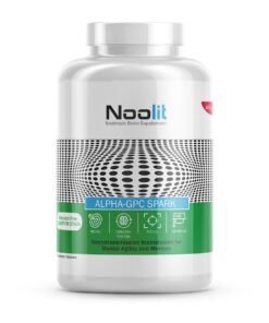Noolit Alpha GPC Spark: Brainshroom for Mental & physical Agility & Memory