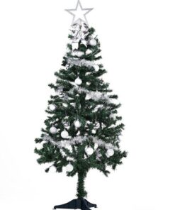 Northern Lights 1.5m Pine Christmas Tree with Lights & Decor